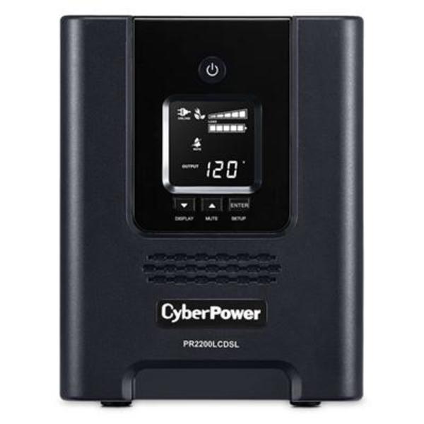 Cyberpower Smart UPS, 2070VA, 7 Outlets, Out: 120V AC , In:120V AC PR2200LCDSL